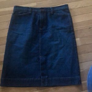 Denim skirt